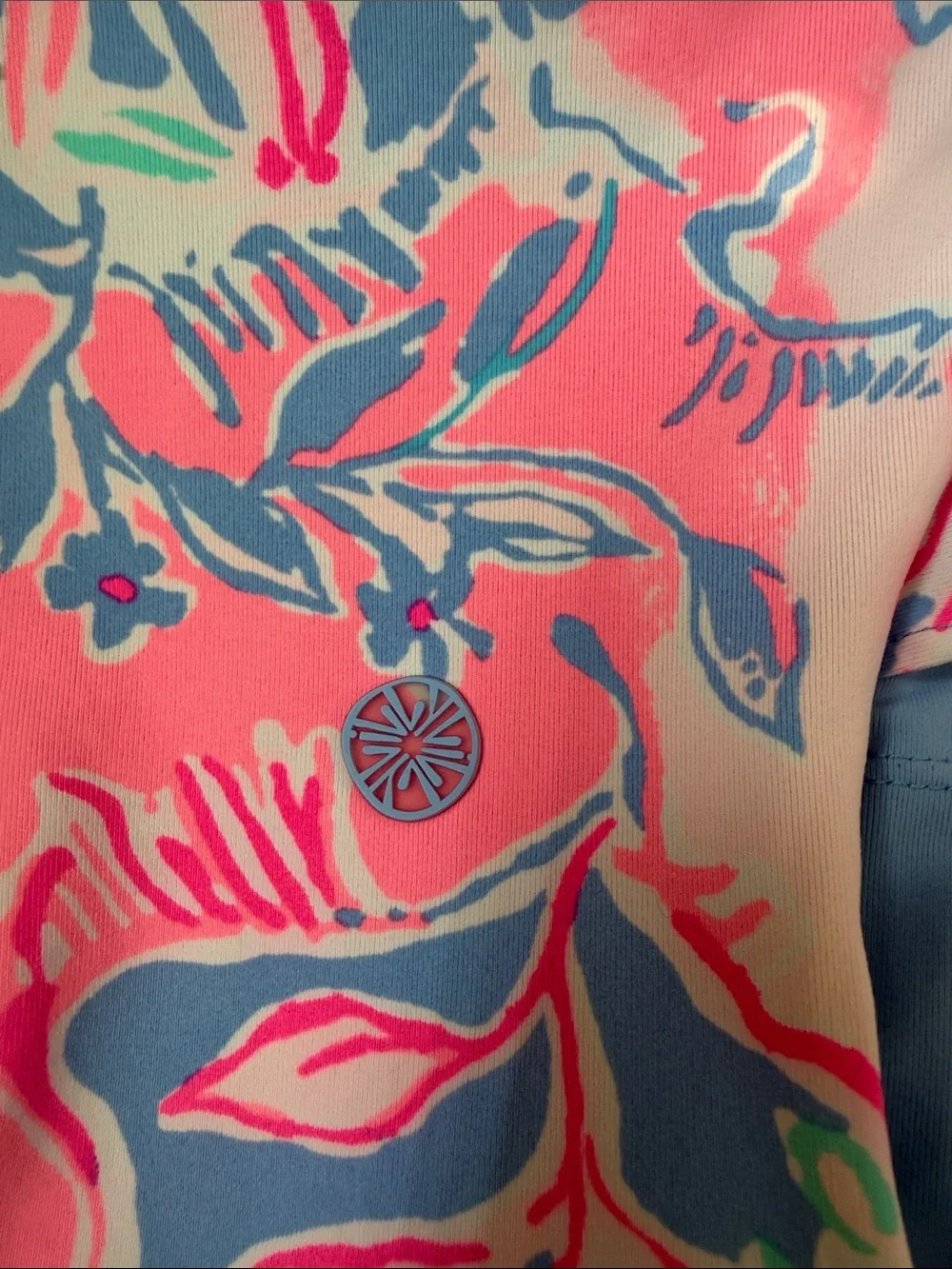 🌸🌸EUC Lilly Pulitzer Luxletic Racerback Bra Top - Picture 5 of 6
